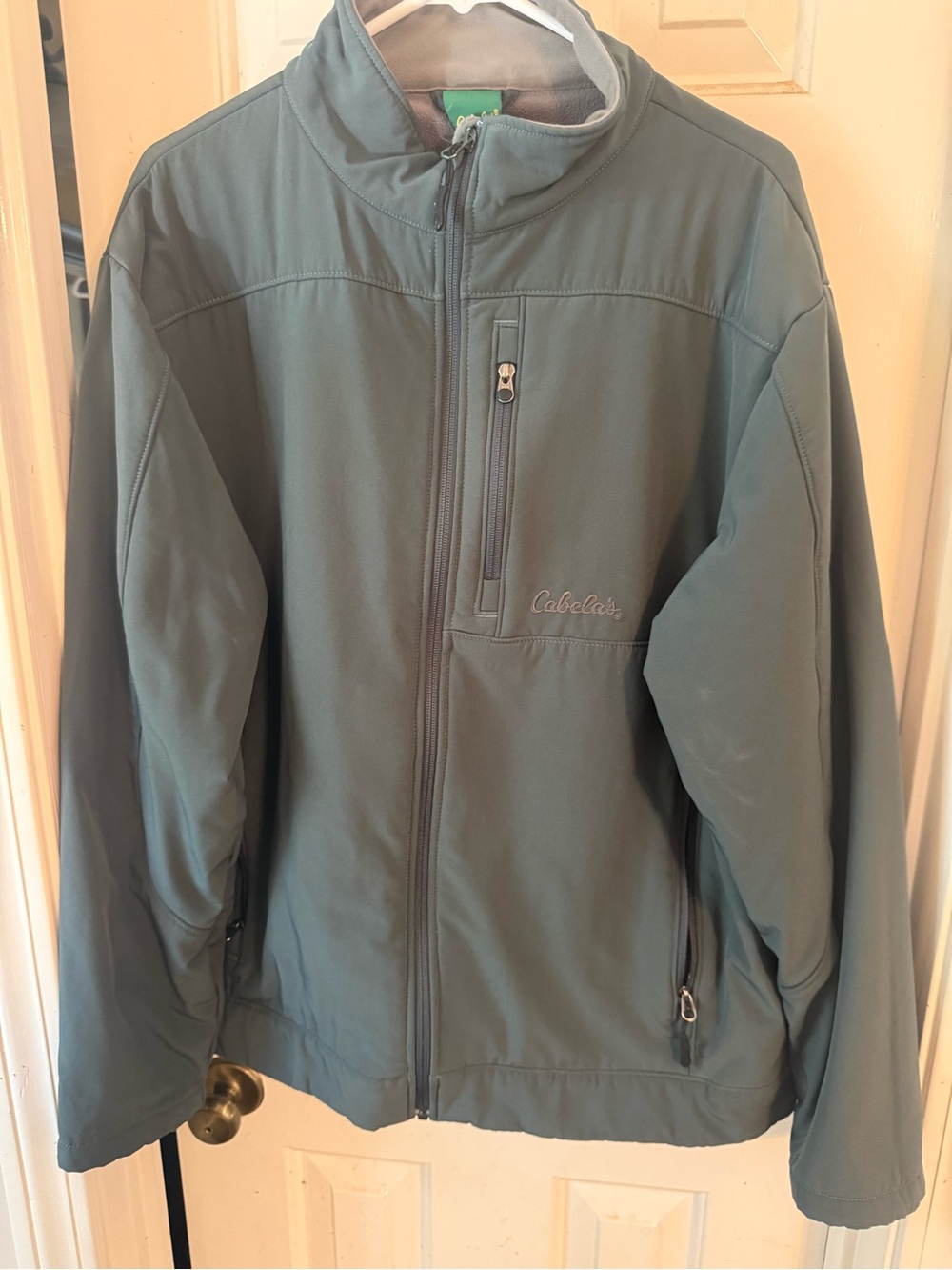 Cabela's Men's Teal Full-Zip Softshell Jacket